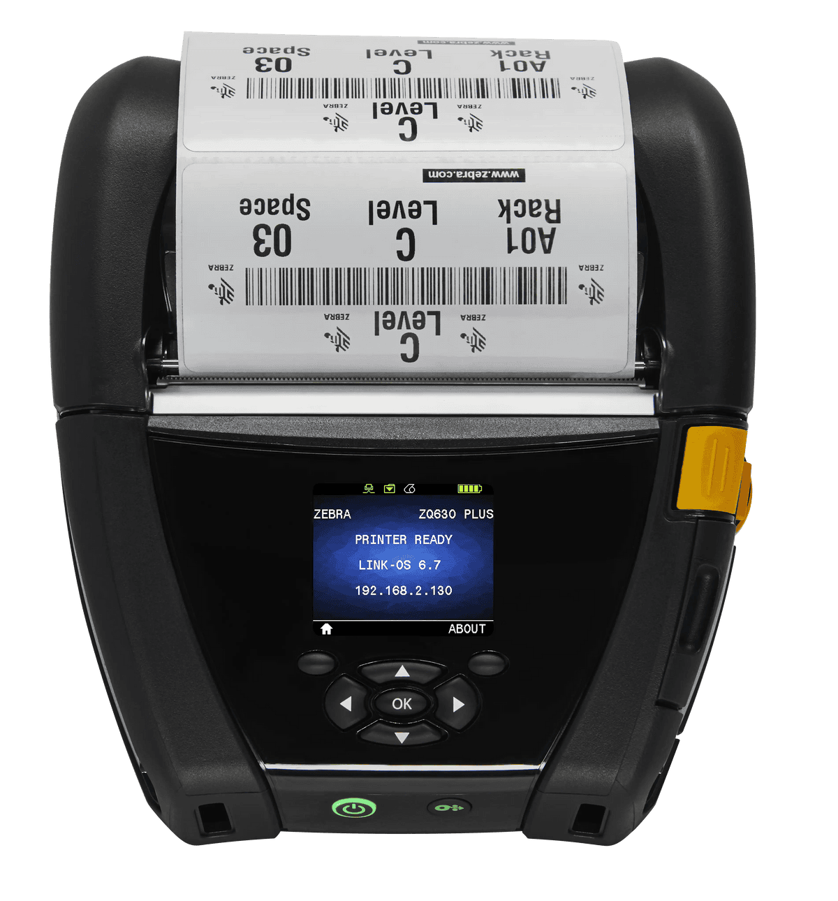 Zebra DT PRINTER ZQ630 PLUS ENGLISH FONTS DU (ZQ63-AUWBE14-00) thumbnail