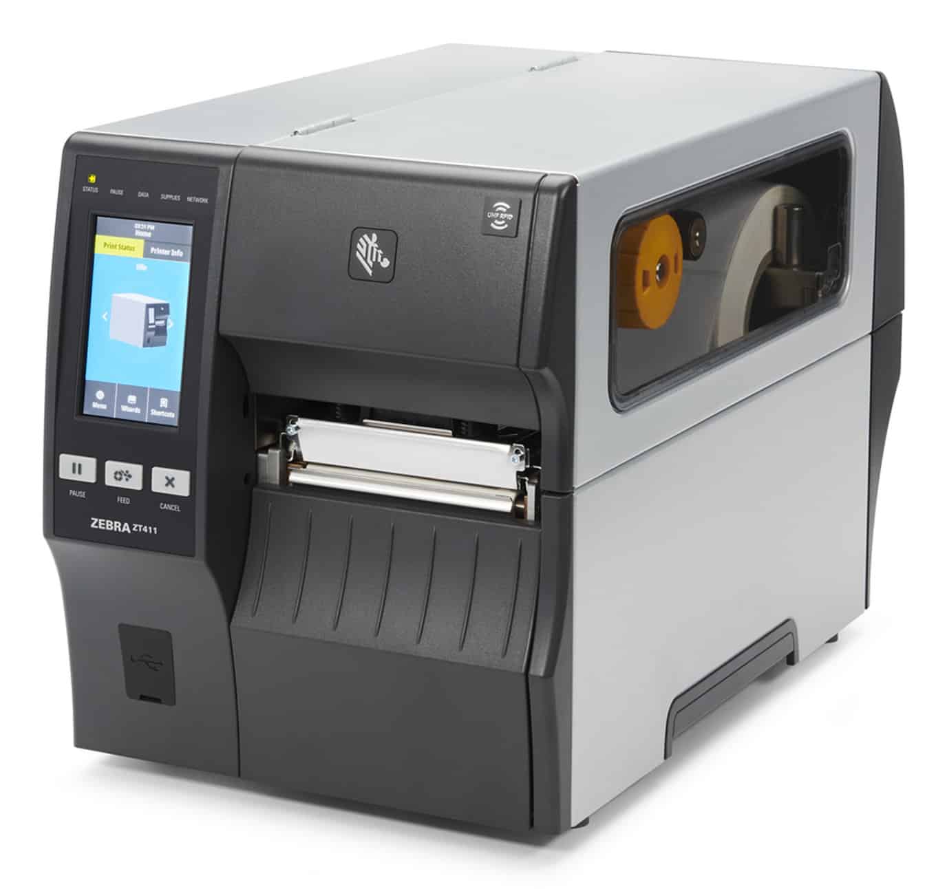 Zebra ZT411 600 x 600 DPI Bedraad en draadloos Thermo transfer POS-printer (ZT41146-T0E0000Z) thumbnail