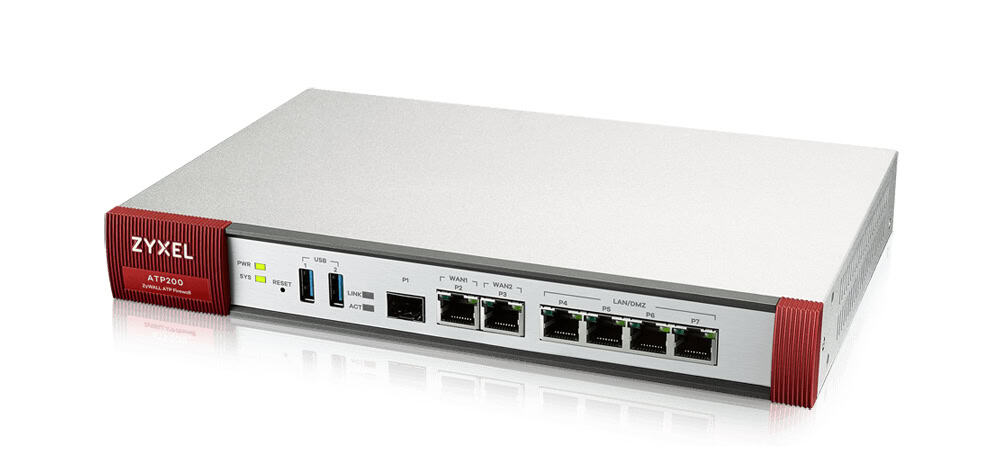 Zyxel ATP200 firewall (hardware) Desktop 2 Gbit/s (ATP200-EU0102F) thumbnail