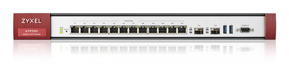 Zyxel ATP700 firewall (hardware) 1U 6 Gbit/s (ATP700-EU0102F) thumbnail