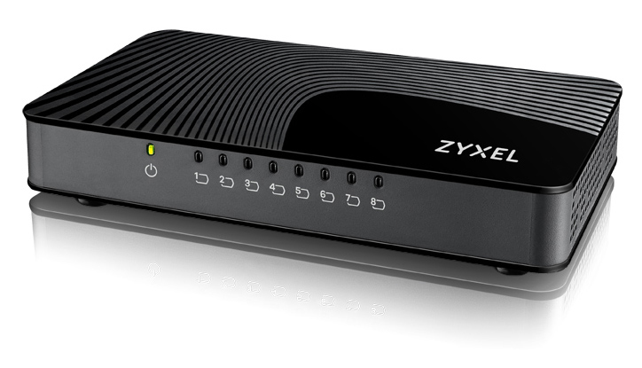 Zyxel GS-108S v2 Unmanaged Gigabit Ethernet (10/100/1000) Zwart (GS-108SV2-EU0101F) thumbnail