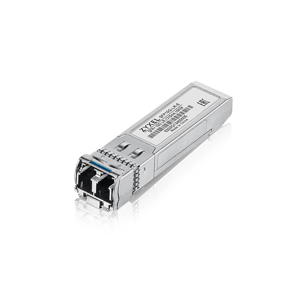 Zyxel SFP10G-LR-E netwerk transceiver module Vezel-optiek 10000 Mbit/s SFP+ 1310 nm (SFP10G-LR-E-ZZBD01F) thumbnail