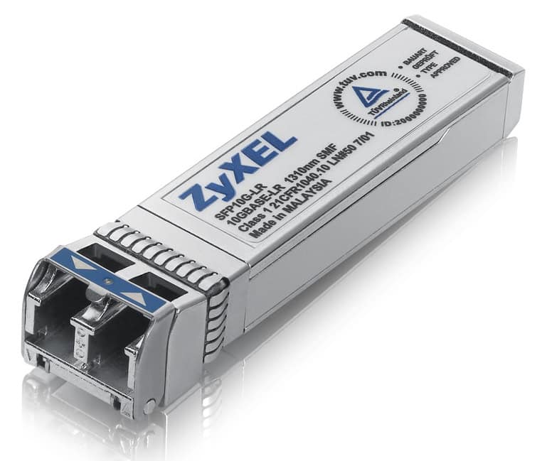 Zyxel SFP10G-LR netwerk transceiver module Vezel-optiek 10000 Mbit/s SFP+ 1310 nm (SFP10G-LR-ZZ0101F) thumbnail