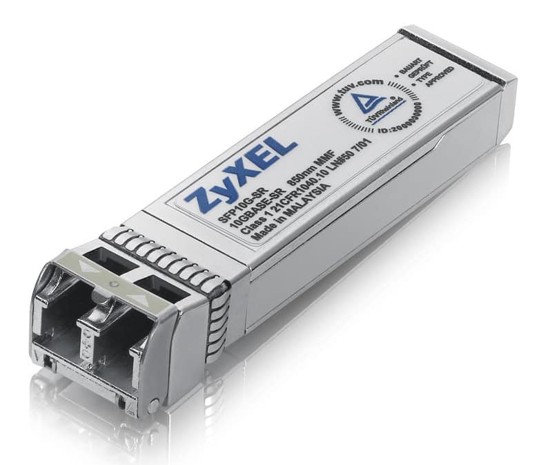 Zyxel SFP10G-SR netwerk transceiver module Vezel-optiek 10000 Mbit/s SFP+ 850 nm (SFP10G-SR-ZZ0101F) thumbnail