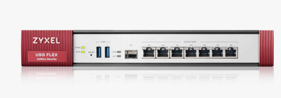 Zyxel USG Flex 500 firewall (hardware) 1U 2,3 Gbit/s (USGFLEX500-EU0101F) thumbnail