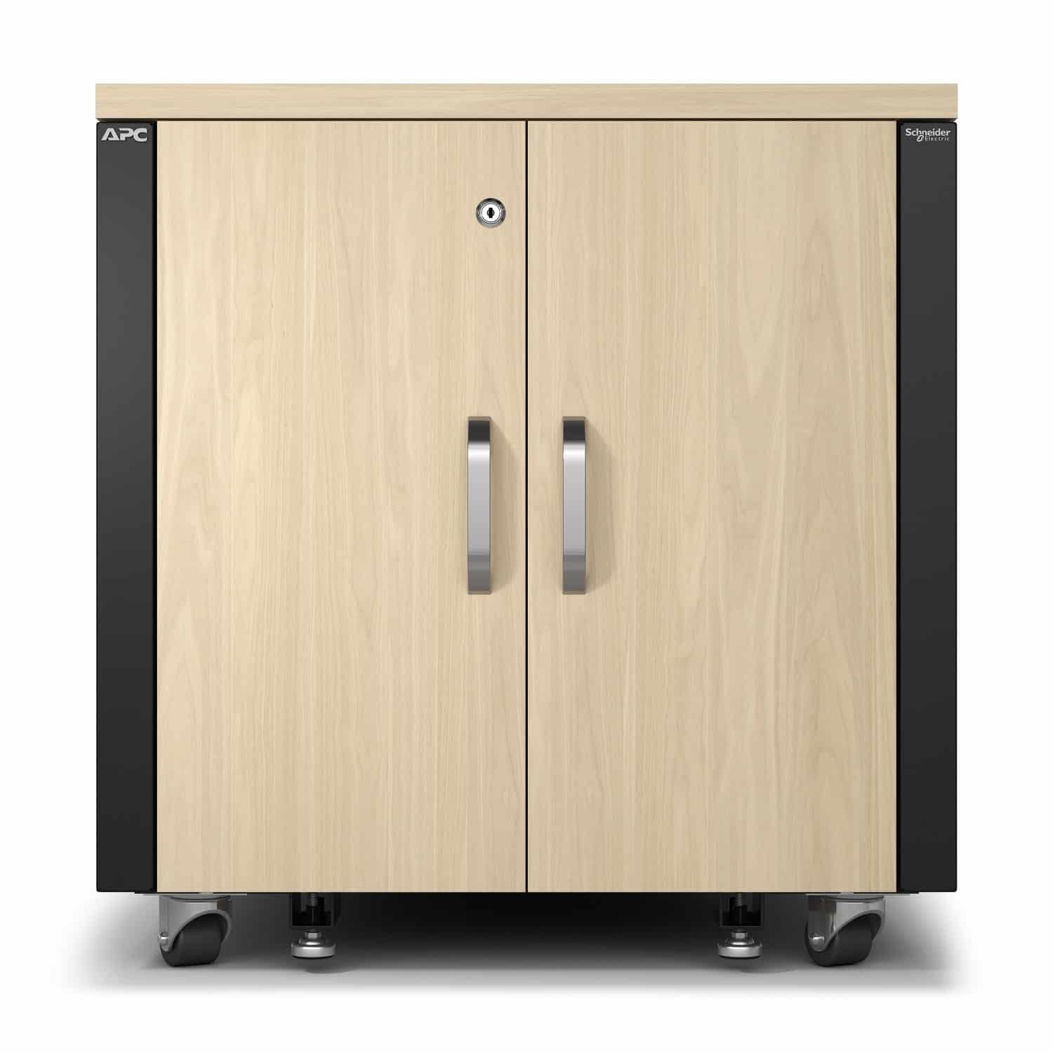APC AR4012A rack 12U Vrijstaande rek Zwart, Esdoornkleur (AR4012A) thumbnail