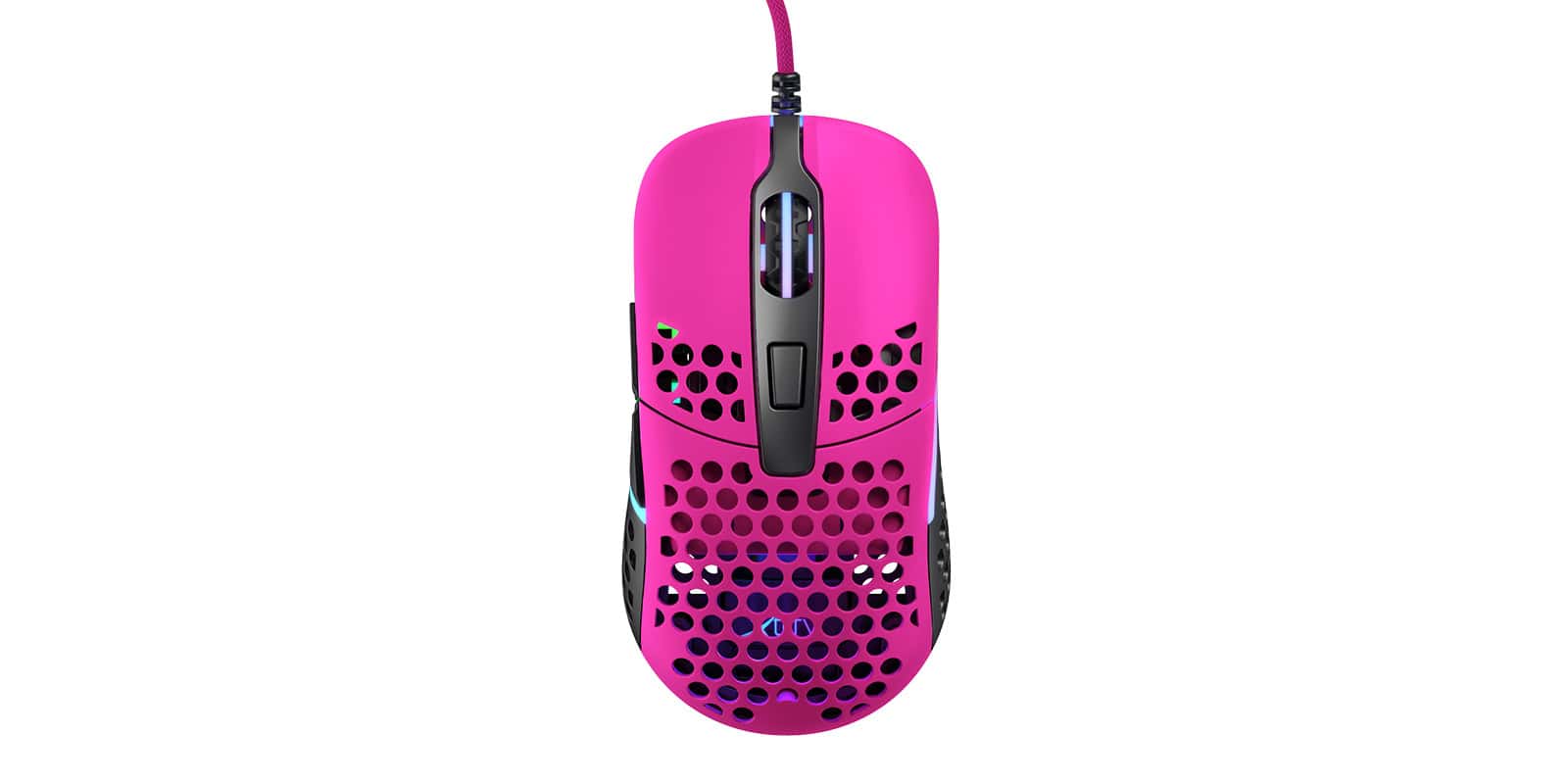 Xtrfy M42 RGB muis Ambidextrous USB Type-A Optisch 16000 DPI (M42-RGB-PINK) thumbnail