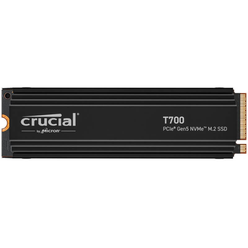 Crucial 1TB Crucial T700 PCIe Gen5 NVMe M.2 SS (CT1000T700SSD5) thumbnail