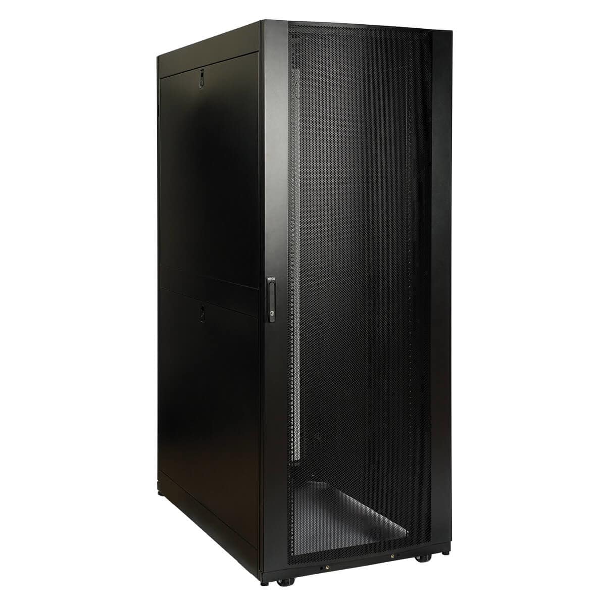 Tripp Lite SR48UBDPWD rack 48U Vrijstaande rek Zwart (SR48UBDPWD) thumbnail