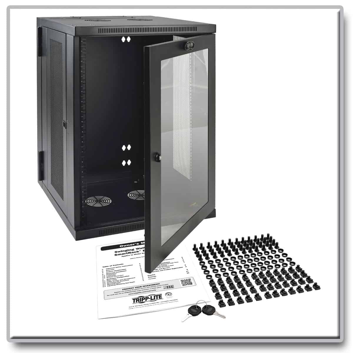 EATON Wall-Mounted SmartRack 18U (SRW18USG) thumbnail