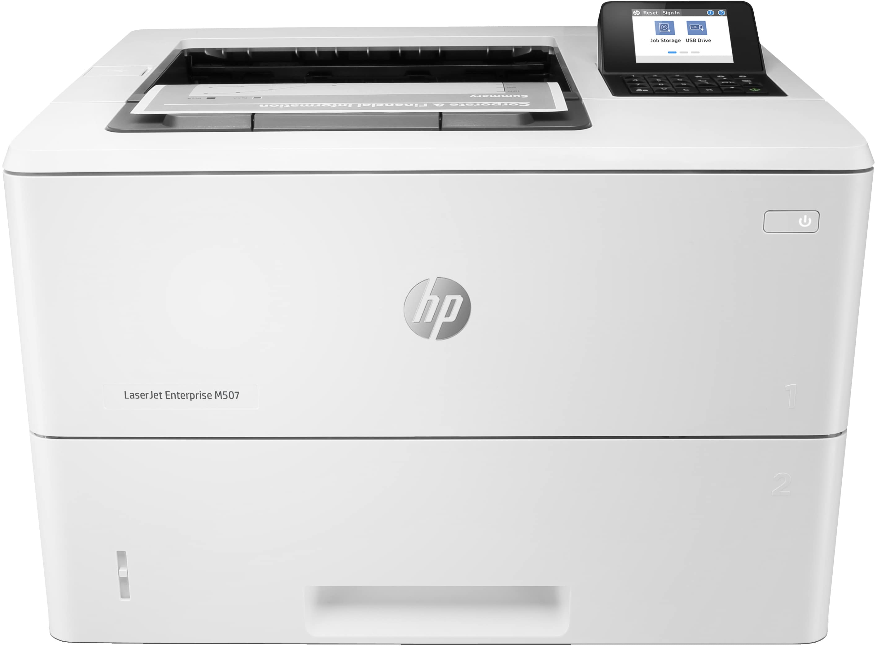 HP LaserJet Enterprise M507dn, Print, Dubbelzijdig afdrukken (1PV87A) thumbnail
