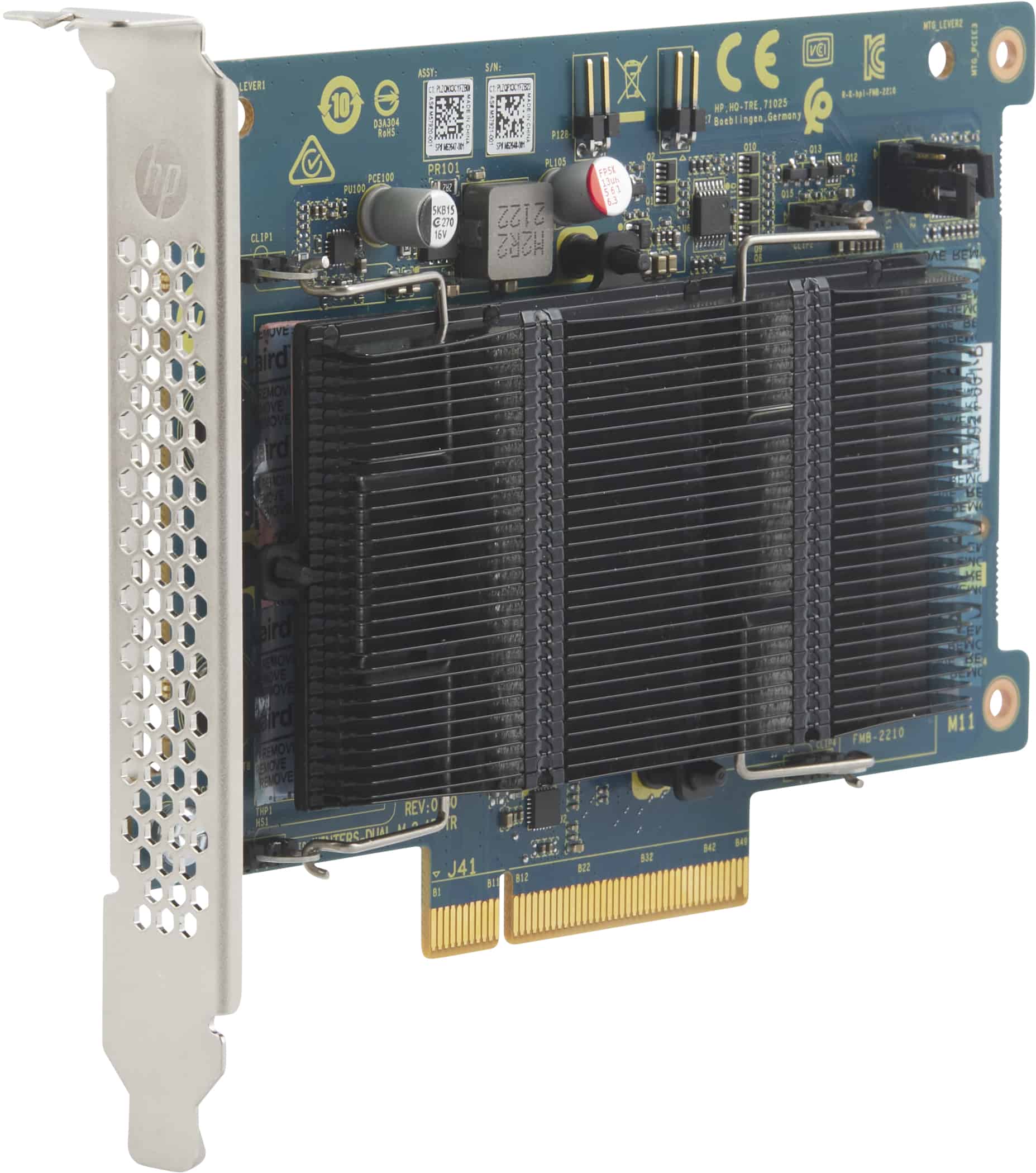 HP Z Turbo Drive Dual Pro PCIe-4x4 NVMe Carrier (56Q86AA) thumbnail