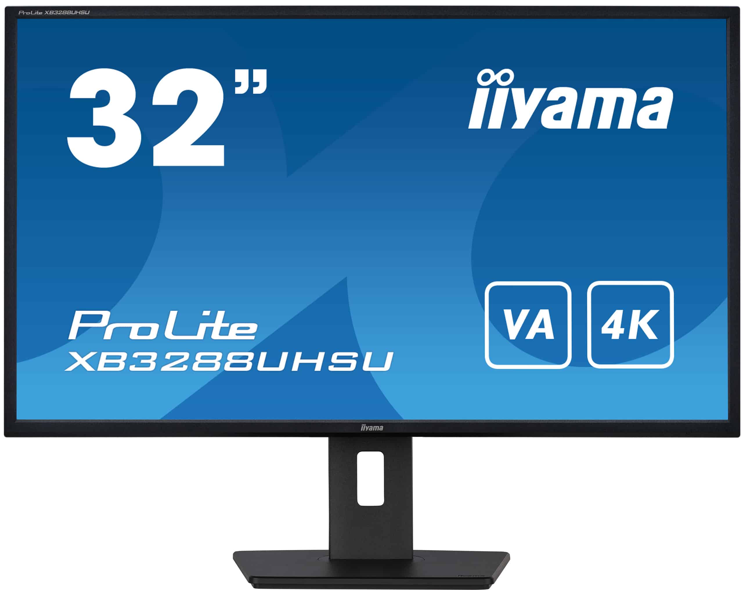 iiyama ProLite XB3288UHSU-B5 computer monitor 80 cm (31.5) 3840 x 2160 Pixels 4K Ultra HD LCD Zwart (XB3288UHSU-B5) thumbnail
