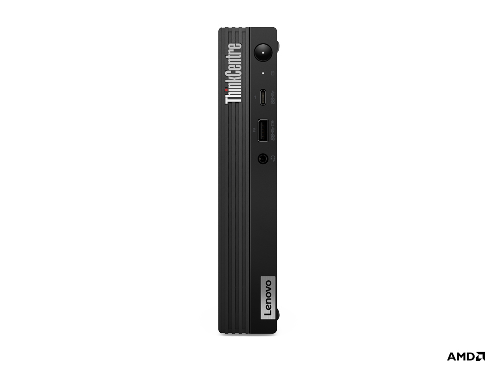 Lenovo ThinkCentre M75q AMD Ryzen™ 5 5600GE 16 GB DDR4-SDRAM 512 GB SSD Windows 11 Pro Mini PC Zwart (11JN006JGE) thumbnail