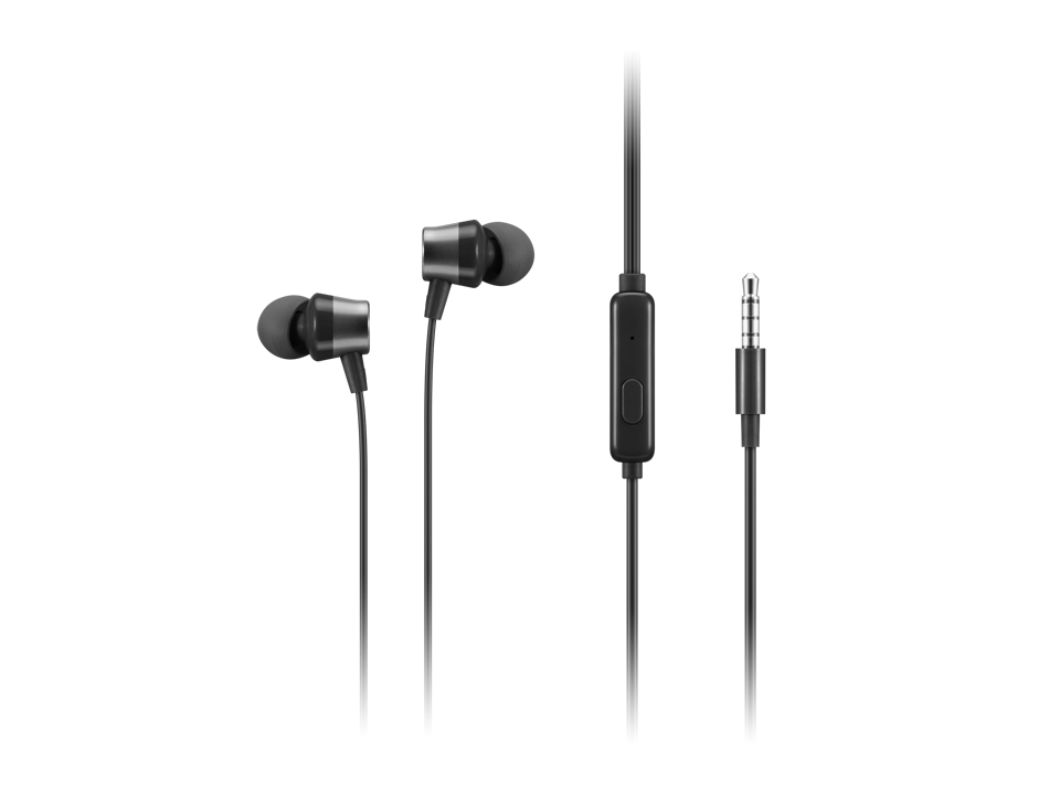 Lenovo 4XD1J77352 hoofdtelefoon/headset Bedraad In-ear Kantoor/callcenter Zwart (4XD1J77352) thumbnail