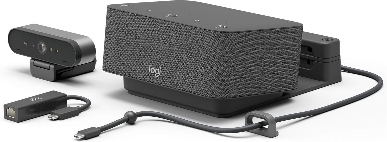 Logitech Logi Dock Focus Room kit UC video conferencing systeem 1 persoon/personen Gepersonaliseerde videovergaderingssysteem (991-000463) thumbnail Logitech Logi Dock Focus Room kit UC video conferencing systeem 1 persoon/personen Gepersonaliseerde videovergaderingssysteem (991-000463) thumbnail