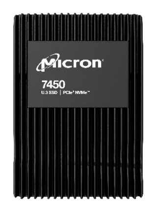 Micron 7450 PRO U.3 7680 GB PCI Express 4.0 3D TLC NAND NVMe (MTFDKCC7T6TFR-1BC15ABYYR) thumbnail