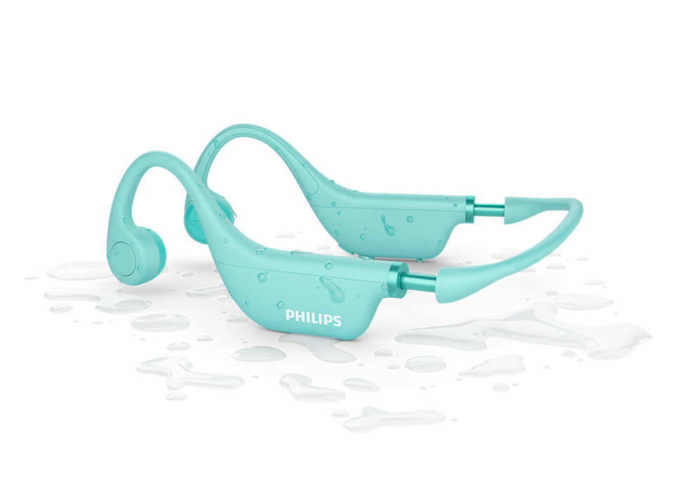 Philips TAK4607GR/00 hoofdtelefoon/headset Hoofdtelefoons Draadloos oorhaak Muziek Bluetooth Groen (TAK4607GR/00) thumbnail