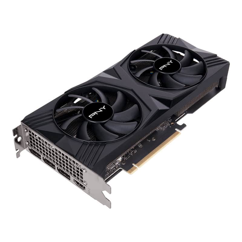 PNY VCG407012DFXPB1 videokaart NVIDIA GeForce RTX 4070 12 GB GDDR6X (VCG407012DFXPB1) thumbnail
