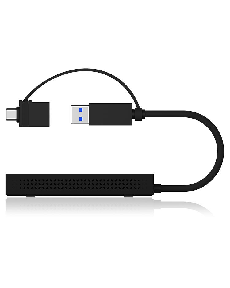 ICY BOX IB-SPL1029AC USB grafische adapter 3840 x 2160 Pixels Zwart (IB-SPL1029AC) thumbnail