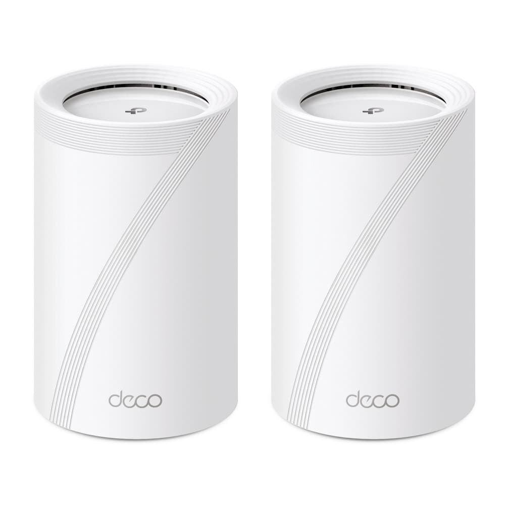 TP-Link Deco BE65 Tri-band (2,4 GHz / 5 GHz / 6 GHz) Wi-Fi 7 (802.11be) Wit 4 Intern (DECO BE65(2-PACK)) thumbnail