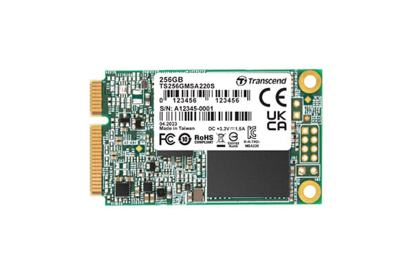 Transcend 220S mSATA 256 GB SATA III 3D NAND (TS256GMSA220S) thumbnail