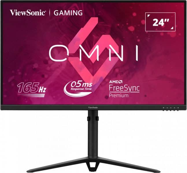 Viewsonic VX Series VX2428J computer monitor 61 cm (24") 1920 x 1080 Pixels Full HD LED Zwart (VX2428J) thumbnail