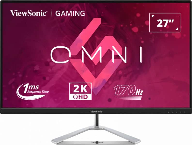 Viewsonic VX Series VX2780-2K LED display 68,6 cm (27) 2560 x 1440 Pixels 2K Ultra HD Zwart (VX2780-2K) thumbnail