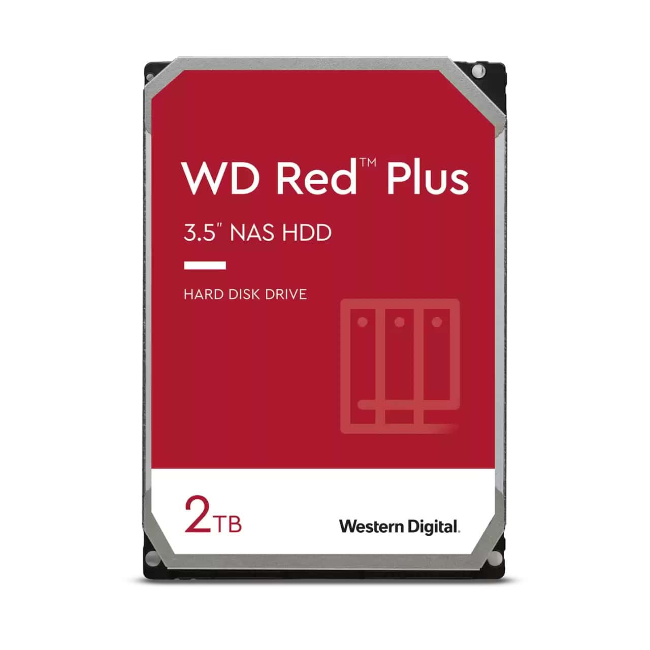 Western Digital Red Plus WD20EFPX interne harde schijf 3.5 2 TB SATA (WD20EFPX) thumbnail