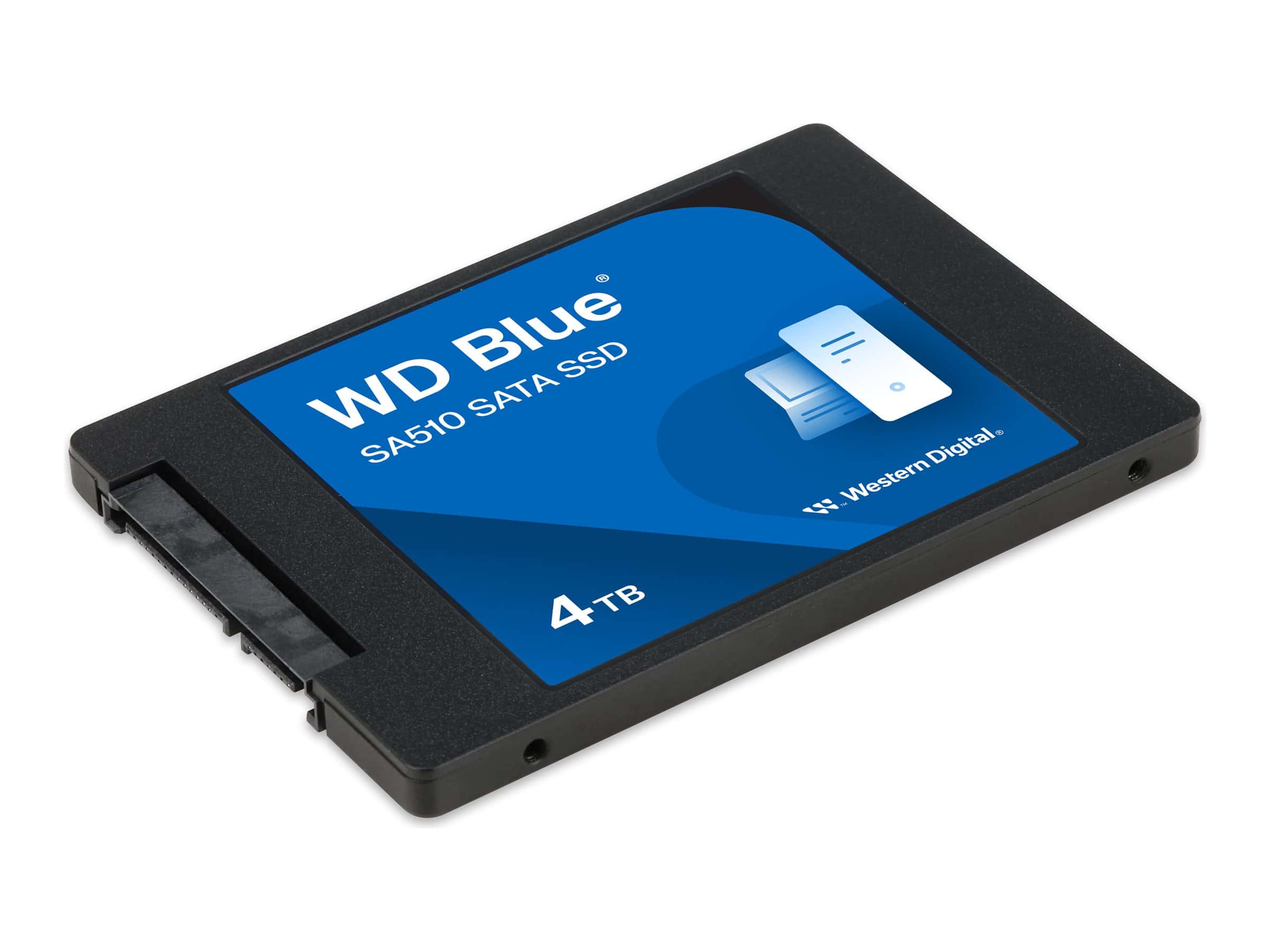 Western Digital WD Blue SA510 WDS400T3B0A - SSD - 4 TB - intern - 2.5 (6.4 cm) - SATA 6Gb/s (WDS400T3B0A) thumbnail