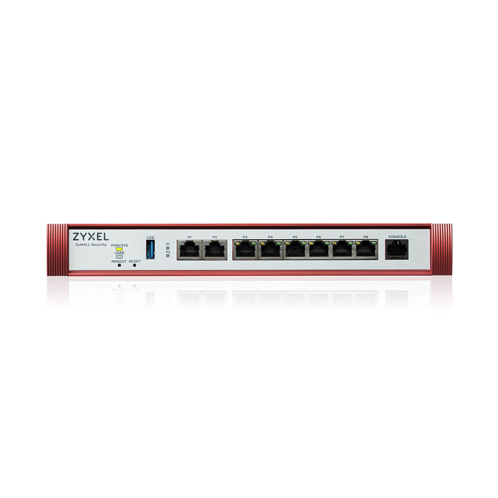 Zyxel USG FLEX 200H firewall (hardware) 5000 Mbit/s (USGFLEX200H-EU0101F) thumbnail