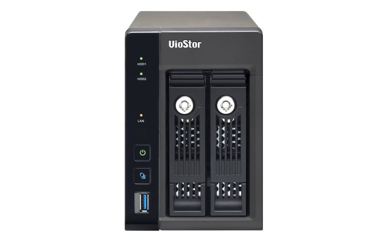 QNAP QVP-21A data-opslag-server NAS Tower Intel® Celeron® J1900 8 GB DDR3L 0 TB QVR Pro OS (QVP) Zwart (QVP-21A) thumbnail