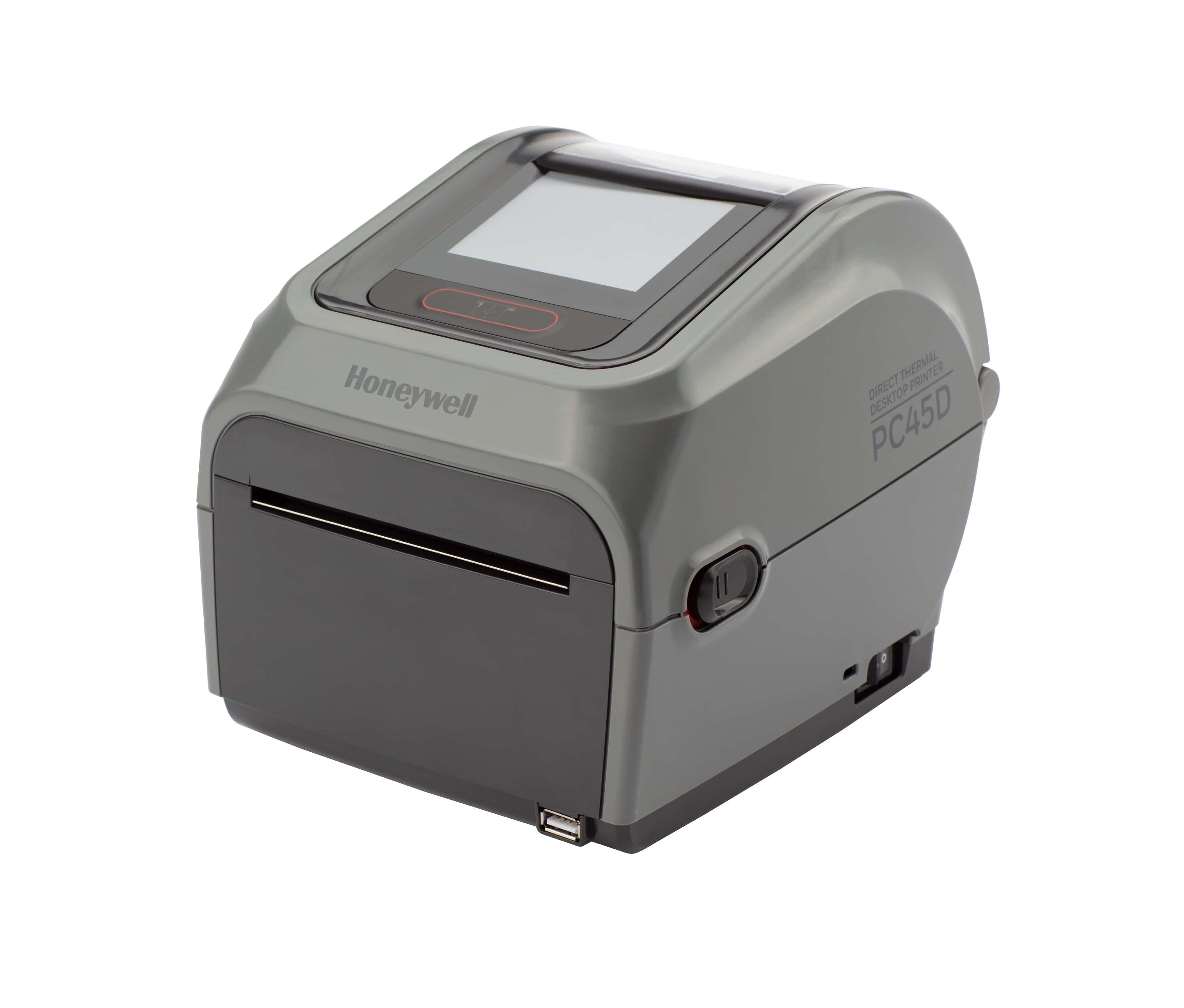 Honeywell PC45 - 8 dots/mm (203 dpi) - linerless - disp. - RTC - USB - USB Host - Ethernet (PC45D200000200) thumbnail