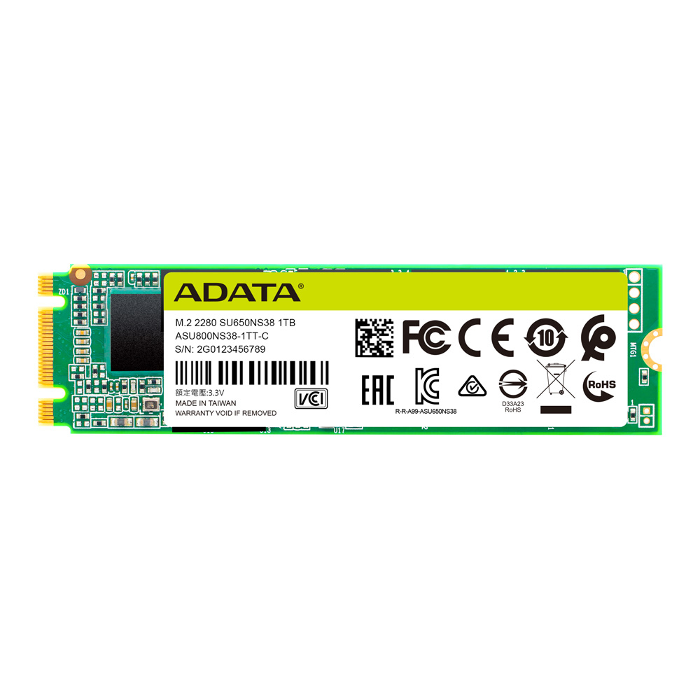 ADATA Ultimate SU650 1 TB M.2 SATA III 3D NAND (ASU650NS38-1TT-C) thumbnail