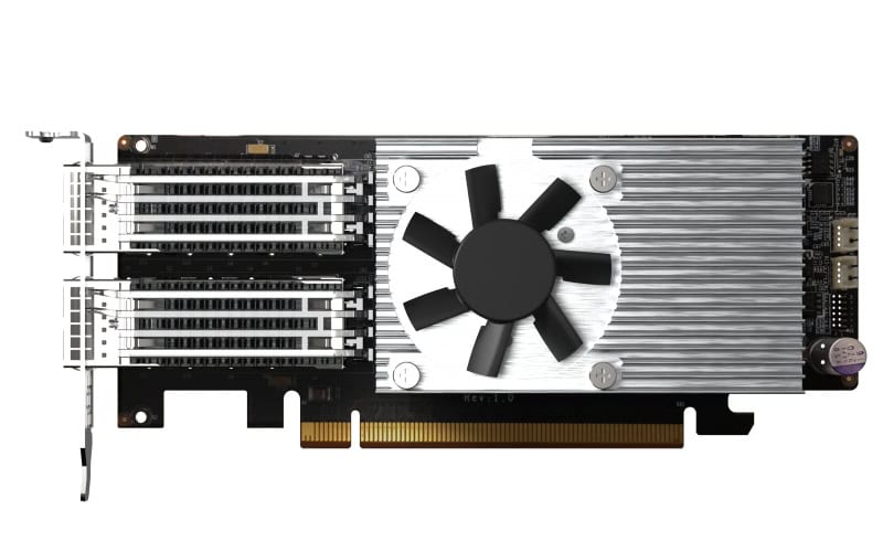 QNAP QXG-100G2SF-E810 netwerkkaart Intern Fiber 100000 Mbit/s (QXG-100G2SF-E810) thumbnail