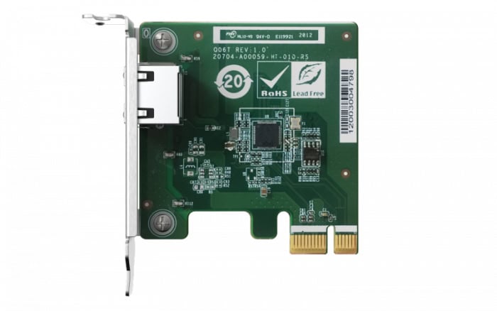 QNAP QXG-2G1T-I225 netwerkkaart Intern Ethernet 2500 Mbit/s (QXG-2G1T-I225) thumbnail