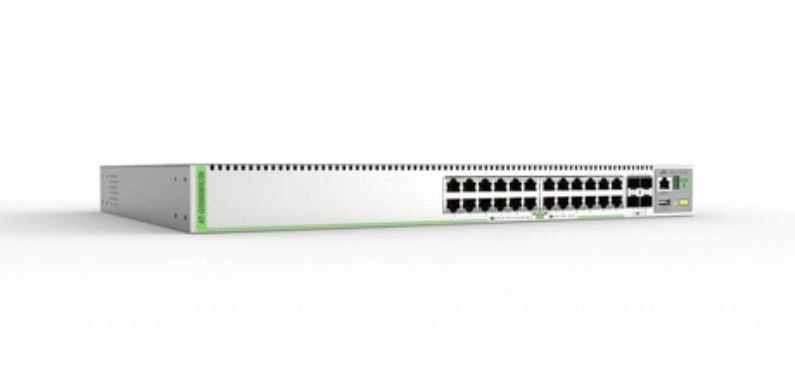 Allied Telesis GS980MX Managed L3 Gigabit Ethernet (10/100/1000) 1U Grijs (AT-GS980MX/28-50) thumbnail