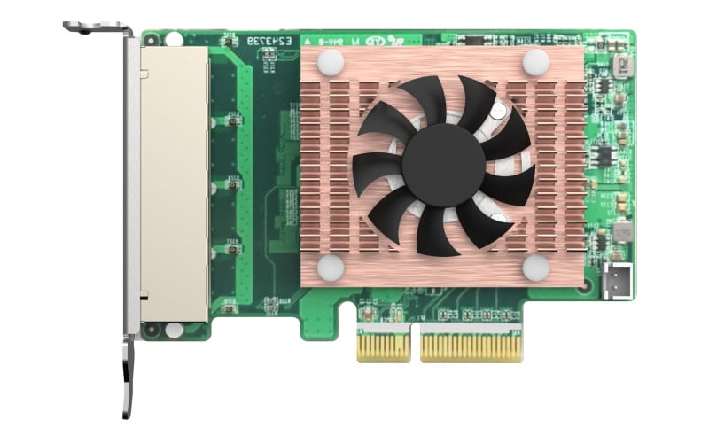 QNAP QXG-2G4T-I225 netwerkkaart Intern Ethernet 2500 Mbit/s (QXG-2G4T-I225) thumbnail