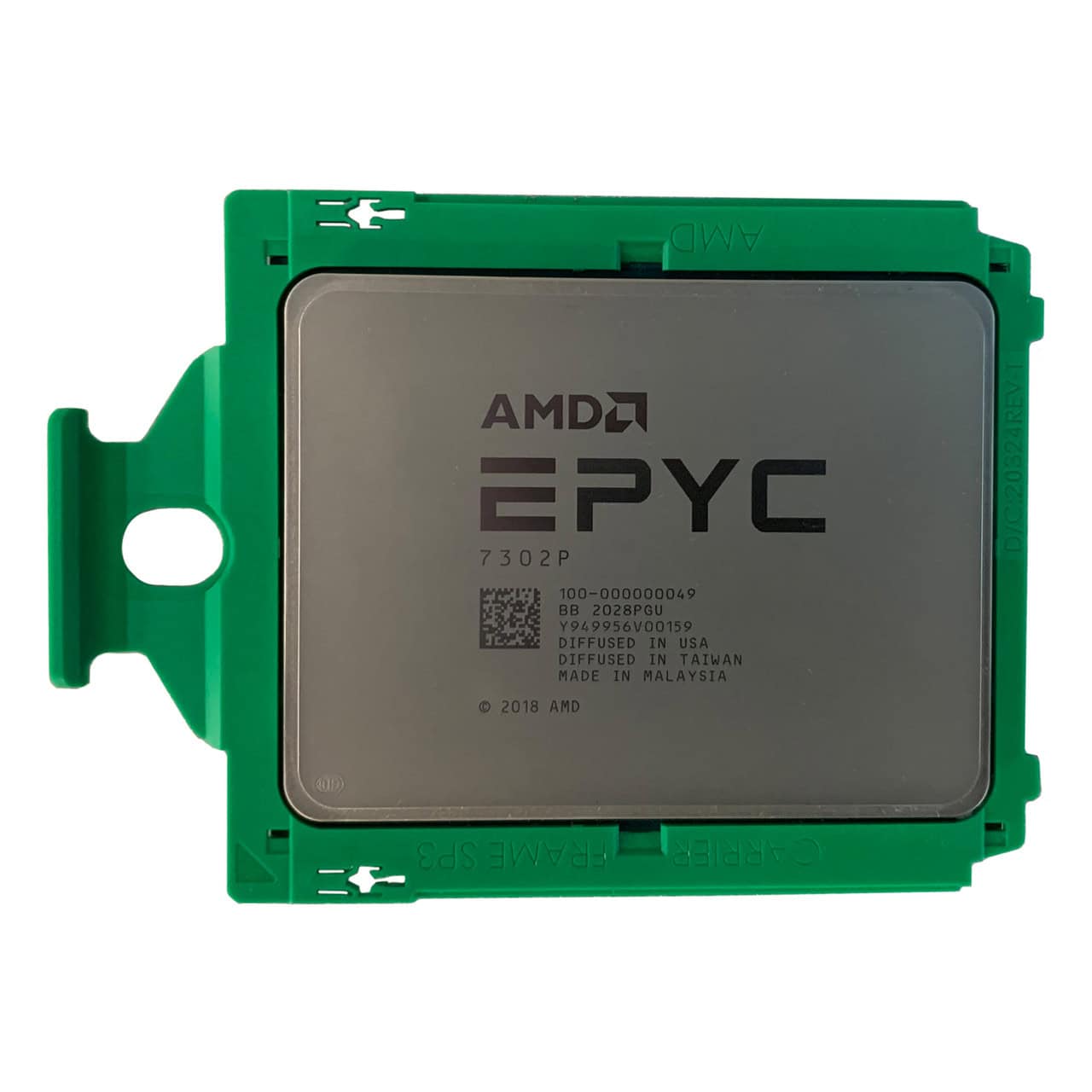 AMD EPYC ROME 7302P 3.3GHZ Single Pack Tray (100-000000049) thumbnail