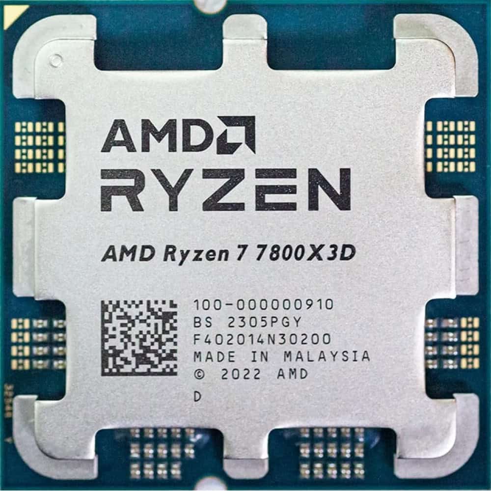 AMD AM5 Ryzen 7 7800X3D Tray 4,2GHz 5,0GHz Boost 8xCore 16xThreads 96MB 120W (100-000000910) thumbnail