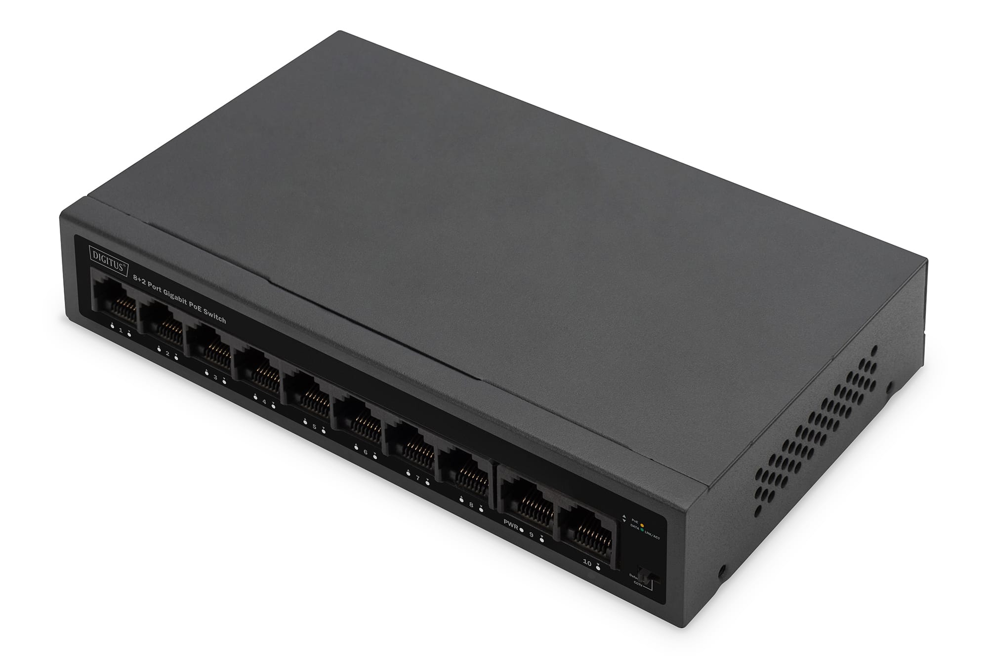 Digitus DN-95357 netwerk-switch Fast Ethernet (10/100) Power over Ethernet (PoE) Zwart (DN-95357) thumbnail