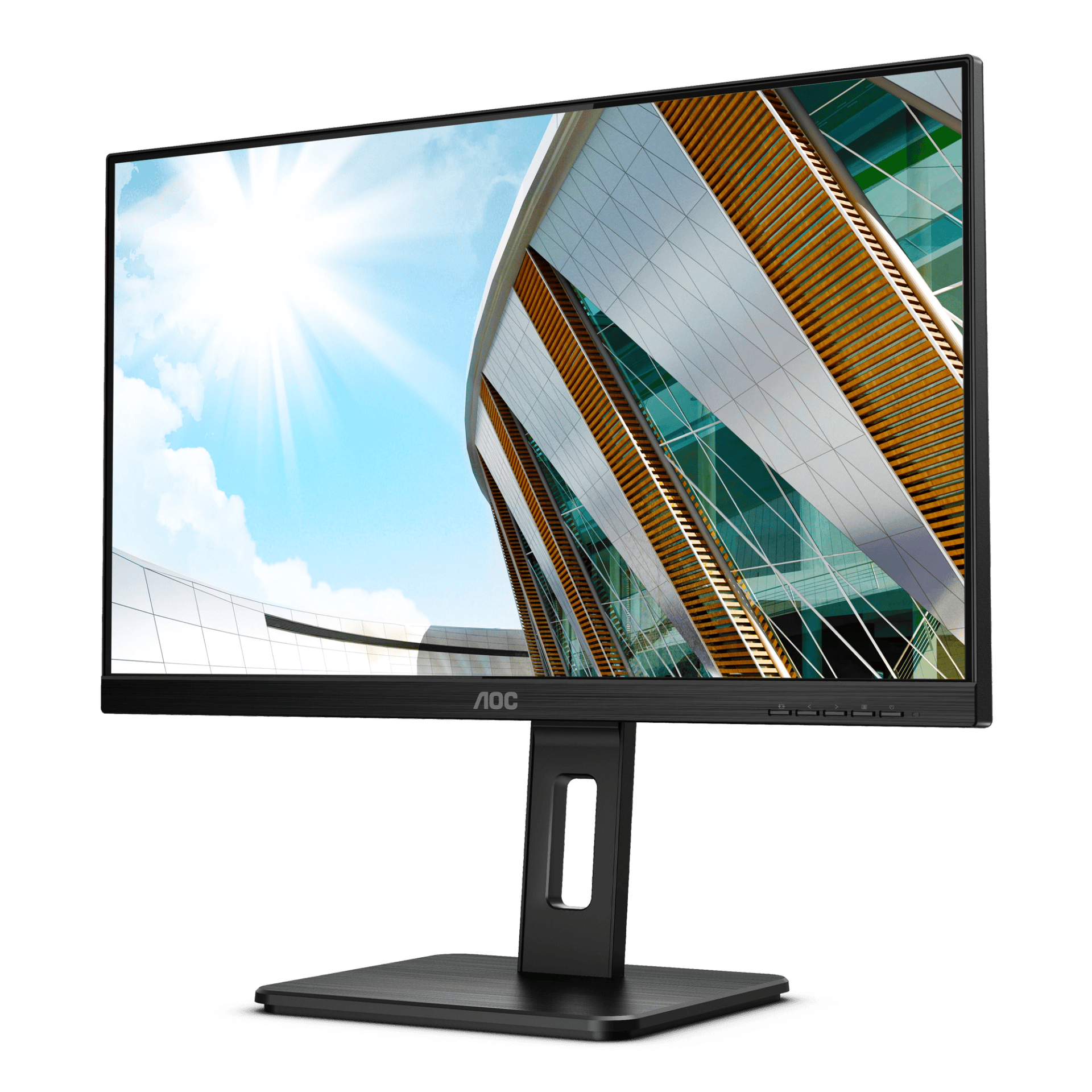 AOC P2 Series - 24 inch - Full HD IPS LED Monitor - 1920x1080 - Pivot - HAS (24P2Q) thumbnail