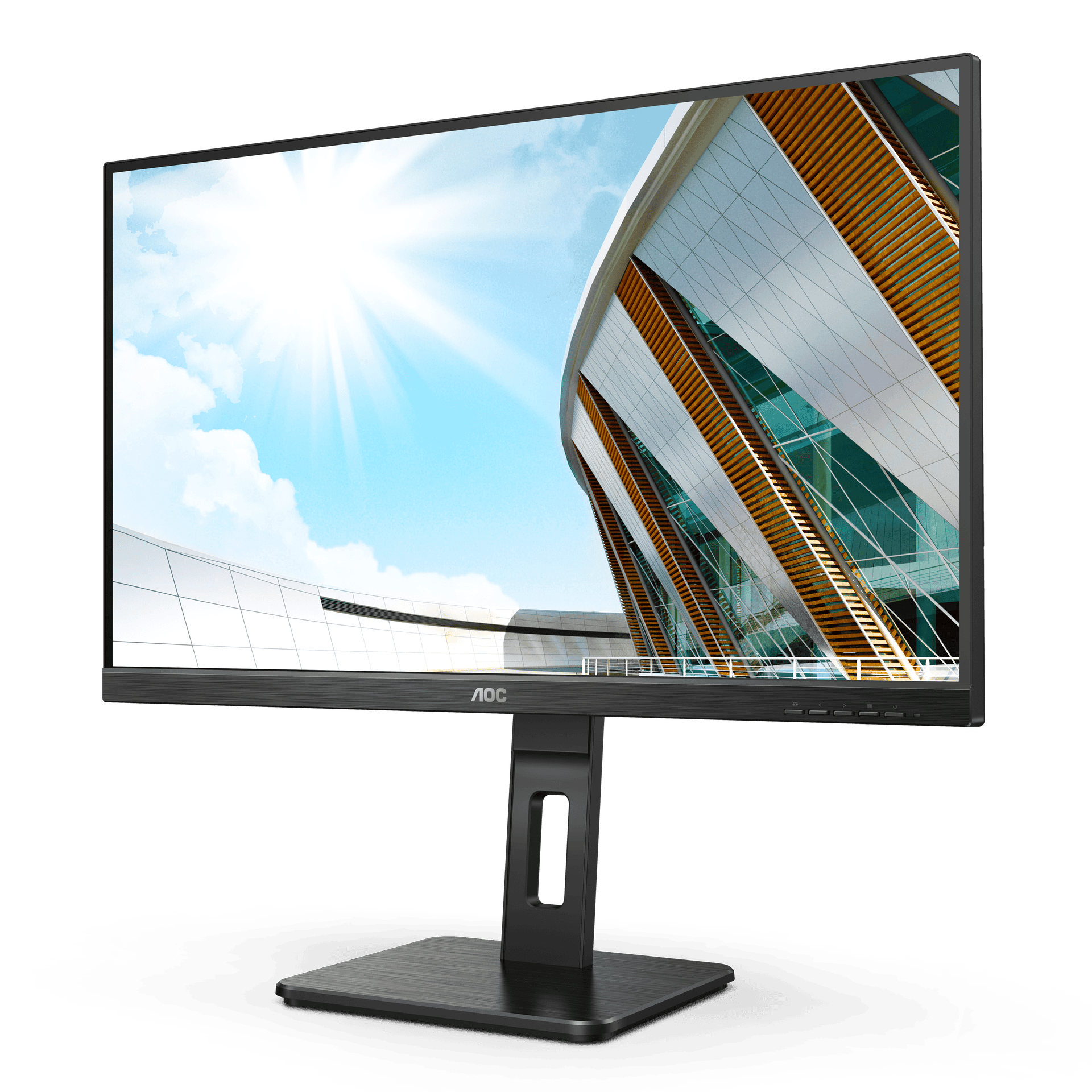 AOC 61cm/24 (1920x1080) AOC Pro-line 24P2QM 16:9 FHD 75Hz 4ms HDMI DVI DP VGA Speaker Pivot Black (24P2QM) thumbnail
