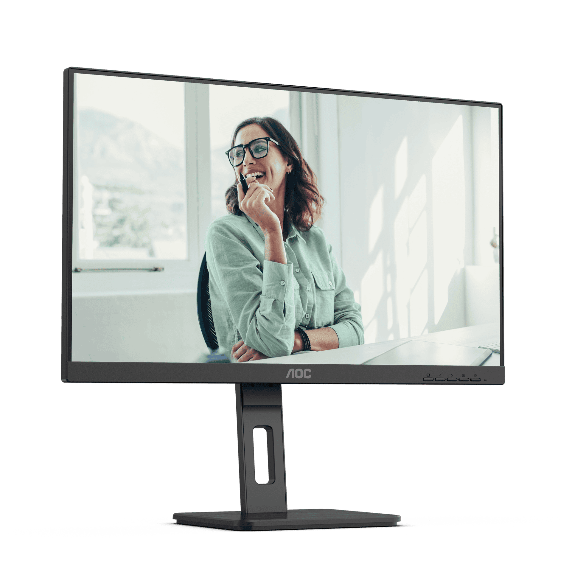 AOC 24P3CV 24i DOCK IPS FHD 4 ms 1920x1080 W id 16/9 USB-C - DP-HDMI-DPoutLAN RJ45 4 xUSB 3.2 Brightness 250 cd/m D Contrastr at (24P3CV) thumbnail