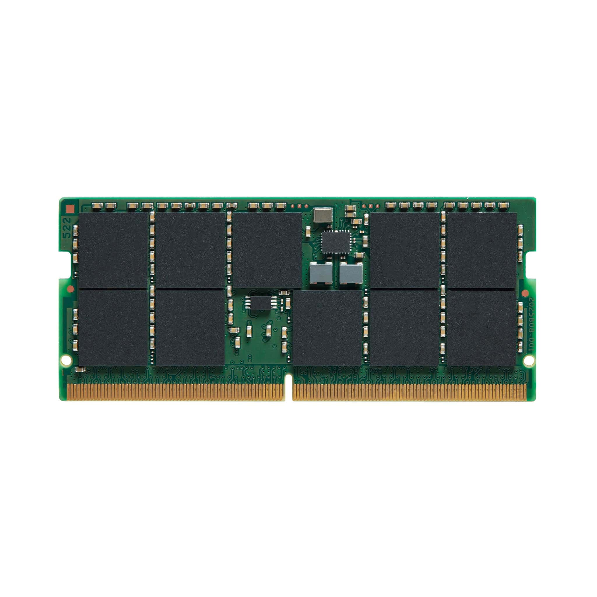 Kingston Technology KSM56T46BD8KM-32HA geheugenmodule 32 GB 1 x 32 GB DDR5 5600 MT/s 262-pin SO-DIMM ECC (KSM56T46BD8KM-32HA) thumbnail