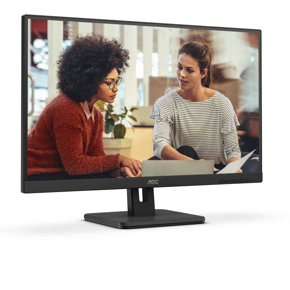 AOC Q27E3UAM computer monitor 68,6 cm (27") 2560 x 1440 Pixels Quad HD Zwart (Q27E3UAM) thumbnail