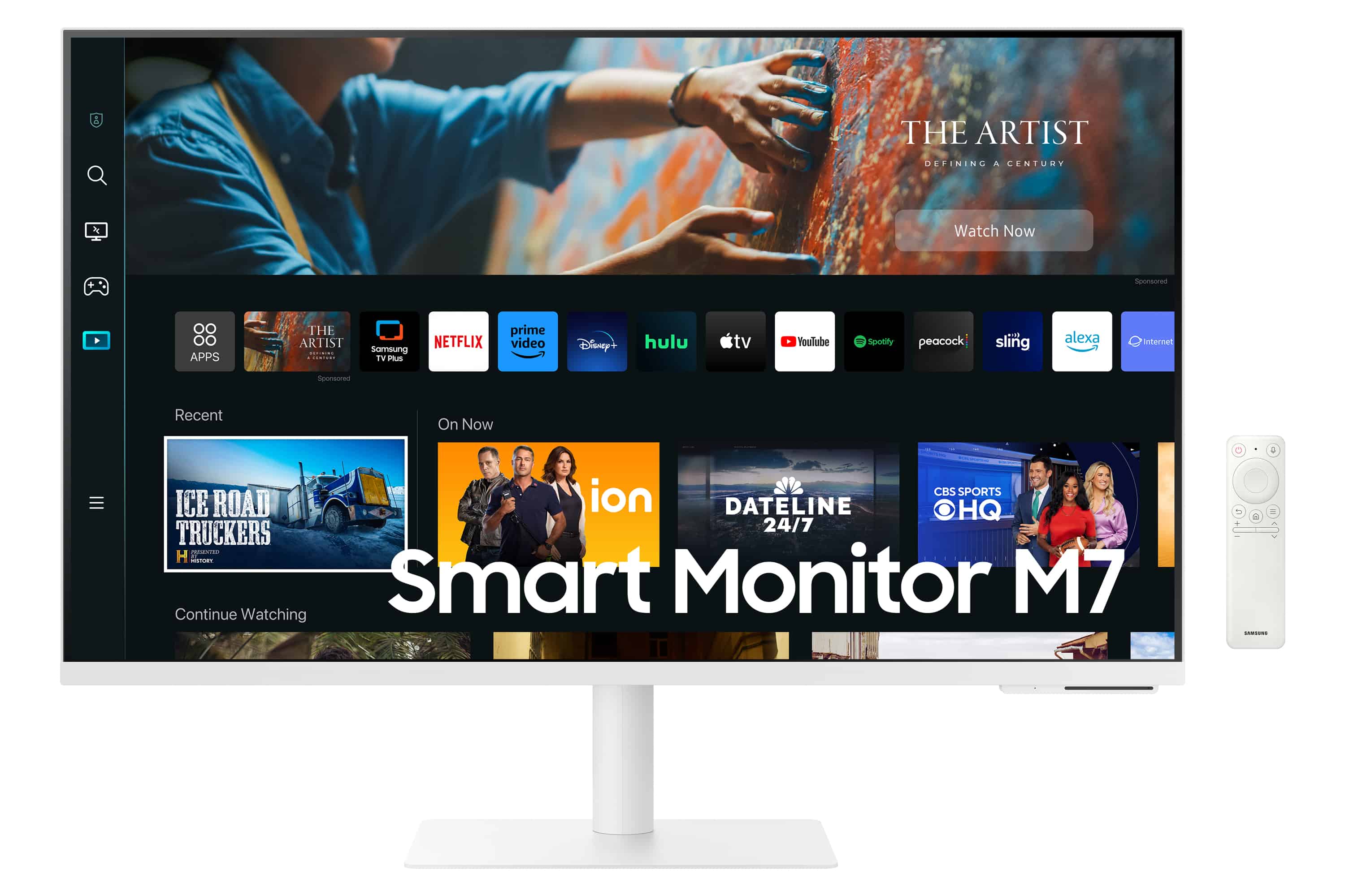 Samsung S32CM703UU computer monitor 81,3 cm (32) 3840 x 2160 Pixels 4K Ultra HD LED Wit (LS32CM703UUXEN) thumbnail