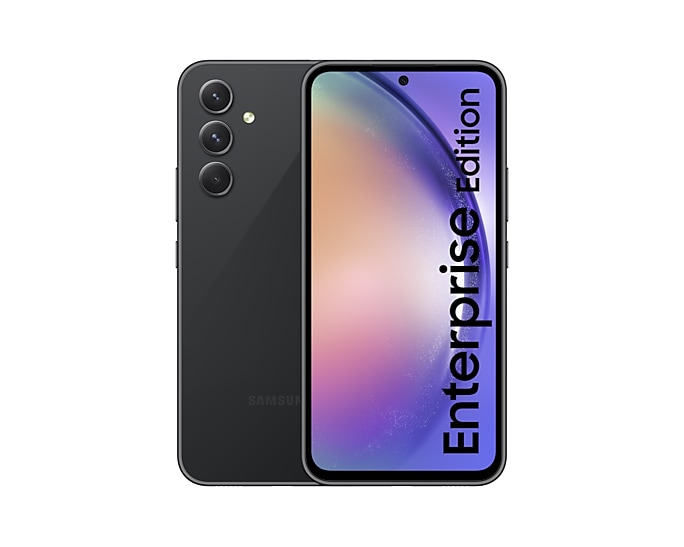 Samsung Galaxy A54 5G Enterprise Edition 16,3 cm (6.4) Hybride Dual SIM USB Type-C 8 GB 128 GB 5000 mAh Grafiet (SM-A546BZKCEEE) thumbnail Samsung Galaxy A54 5G Enterprise Edition 16,3 cm (6.4) Hybride Dual SIM USB Type-C 8 GB 128 GB 5000 mAh Grafiet (SM-A546BZKCEEE) thumbnail
