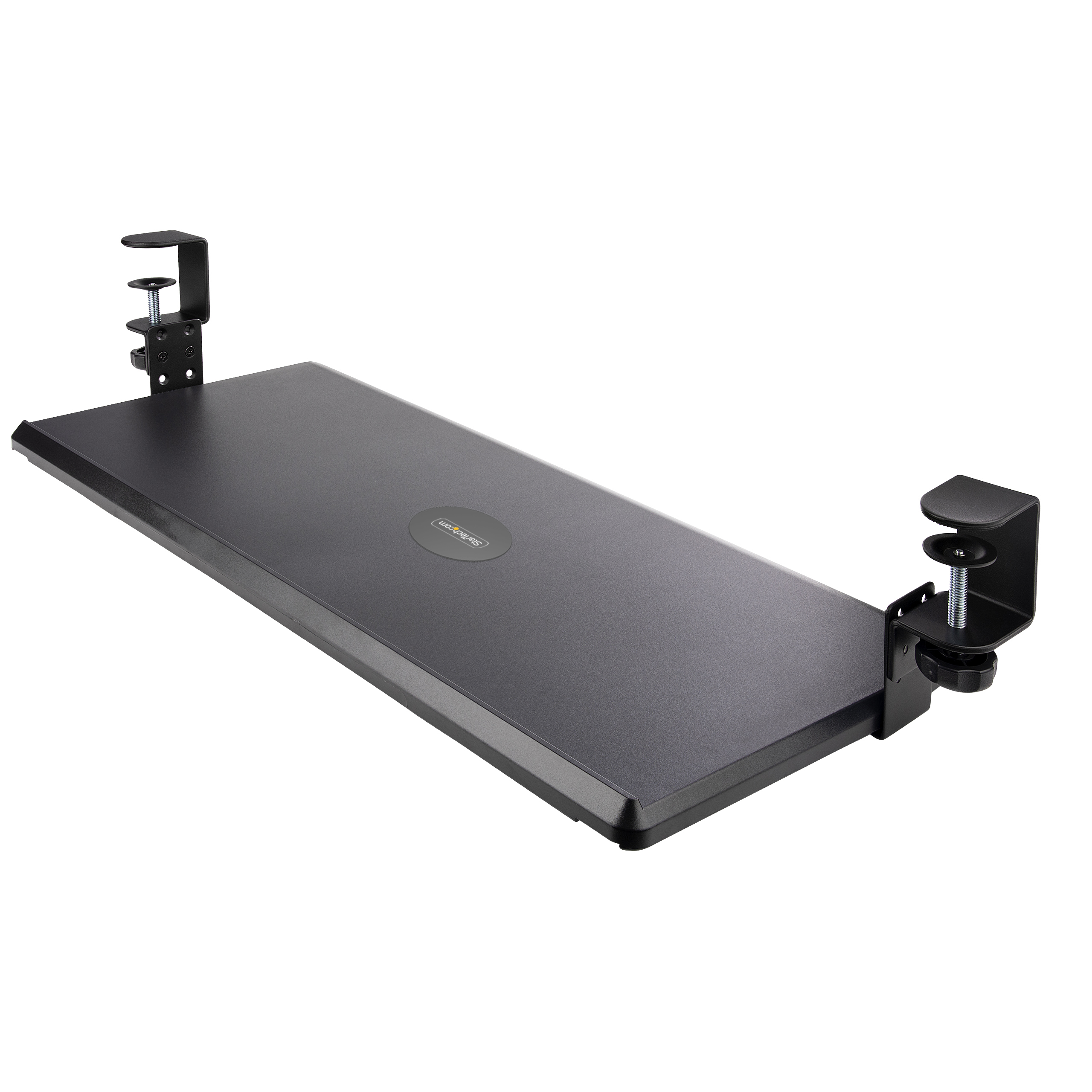 StarTech.com Uitschuifbare Toetsenbordlade voor onder Bureaublad, Ergonomische Keyboard Tray met Bureauklem, Tot 12kg, Uittrekbare Plank voor Toetsenbord/Muis, In Hoogte Verstelbaar (10/12/14cm) (KEYBOARD-TRAY-CLAMP1) thumbnail