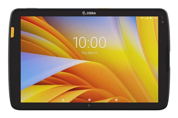 Zebra ET40 Snapdragon 64 GB 20,3 cm (8") 4 GB Wi-Fi 6 (802.11ax) Android 11 Zwart (ET40AA-001C2B0-A6) thumbnail